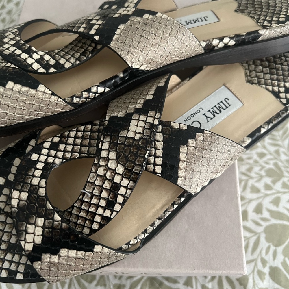 Jimmy Choo slip on sandals - Picture 2 of 5
